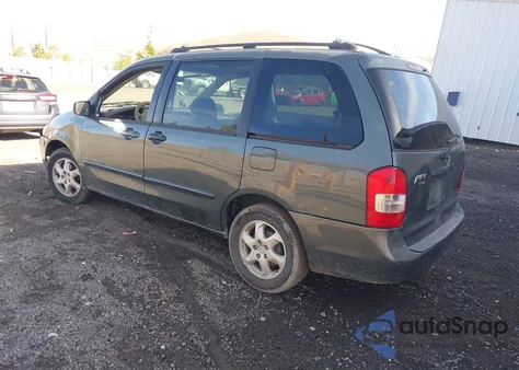 2001 Mazda Mpv Dx/Es/Lx z USA, uszkodzony, nr VIN JM3LW28Y510174463